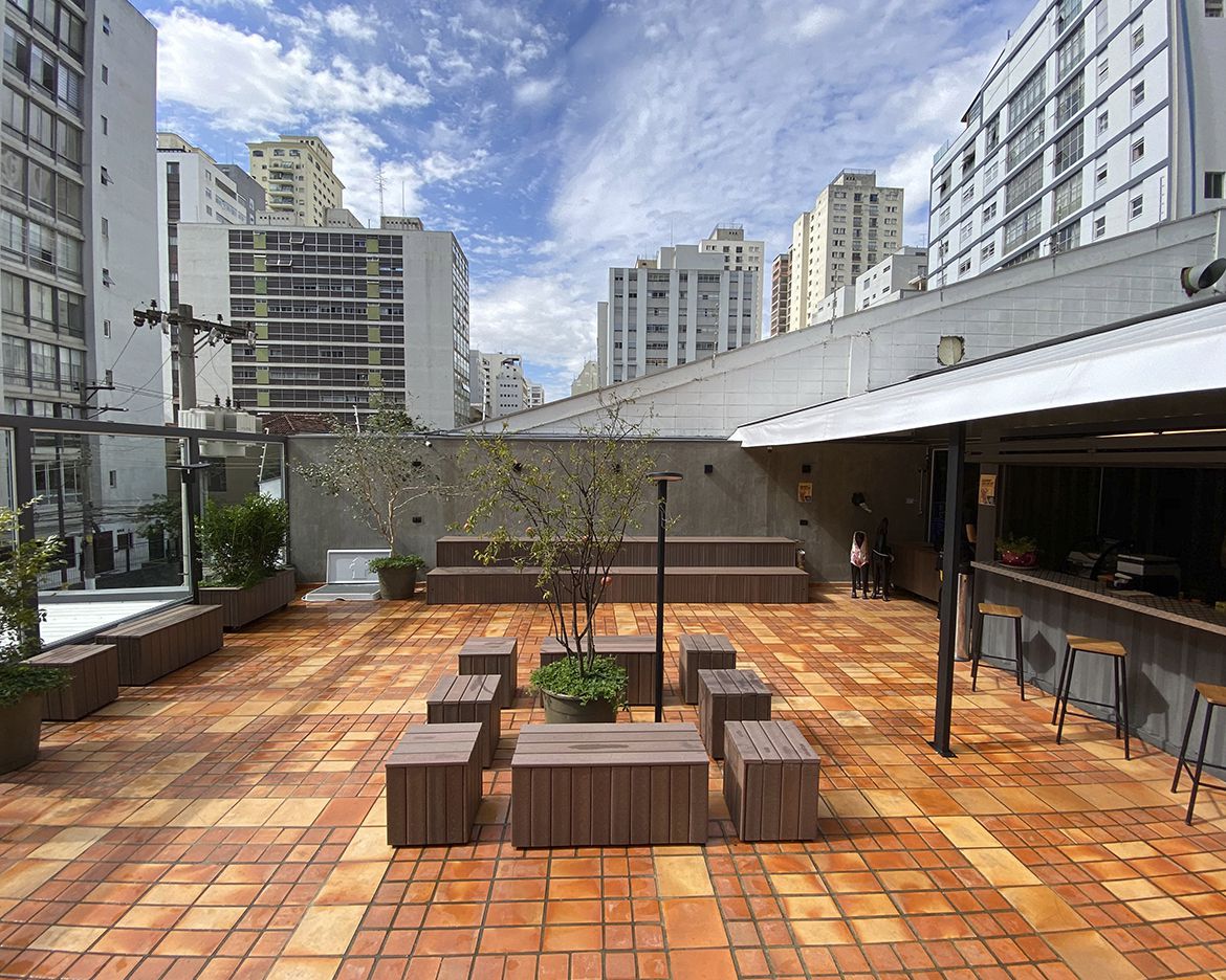Praça no Rooftop Pet Park Higienópolis 3